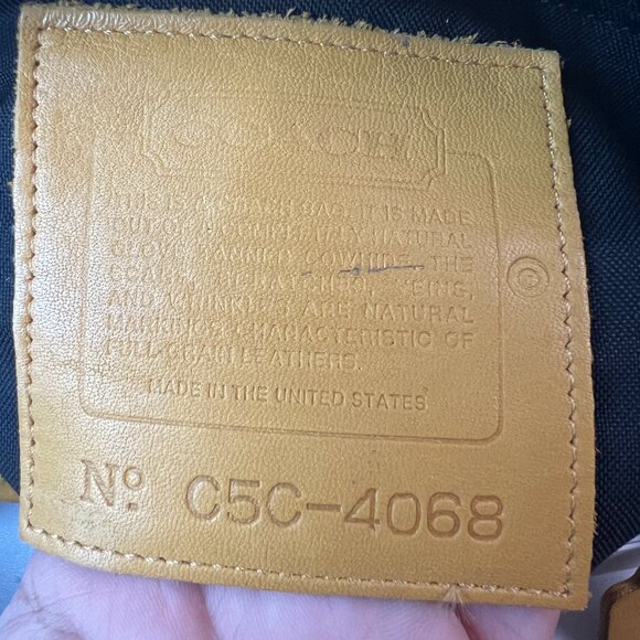 Old Coach 4068 Tote Shoulder Bag Handbag - Picture 7 of 7